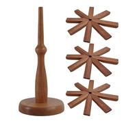 Dessous de Plat en Bois pour Plats Chauds, Dessous de Plat en Bois pour Plats Chauds, casseroles et poêles Chaudes, Ensemble de Dessous de Plat Pliable en Forme d'arbre