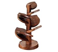 Dessous de plat en bois pour plats chauds en forme d'arbre | Dessous de verre antidérapant pour salle à manger, appartement, dortoir, casserole, théière, plats chauds