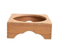 Dessous de plat en bois résistant à la chaleur pour comptoir coréen Bibimbap cuisine 15 cm