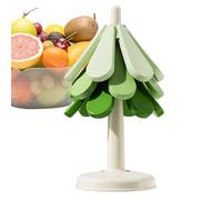 Dessous de Plat en Forme d'arbre pour Plats Chauds, Dessous de Verre en Forme d'arbre - Manique théière | Ensemble de sous-Verres décoratifs, Support résistant à la Chaleur, avec 3 sous-Verres