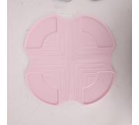 Dessous De Plat En Silicone Pour Friteuse à Air Ninja Crispi Air Fryer Accessoires, Tapis De Plan De Travail Résistant à La Chaleur Pour Ninja Crispi Friteuse Portable (Rose)