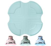 Dessous De Plat En Silicone Pour Friteuse à Air Ninja Crispi Air Fryer Accessoires,Tapis De Plan De Travail Résistant à La Chaleur Pour Ninja Crispy Friteuse Portable 3,8L,4-En-1 Fn101EUGY(Vert clair)