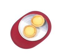 Dessous de plat en silicone résistant à la chaleur | Dessous de plat pour plans de travail de cuisine | Tapis en silicone pour poêles chaudes | Dessous de plat pour poêles chaudes | Tapis chaud en