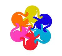 Pylones Dessous de plat Entrechats Multicolore