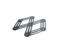 Roger Orfèvre – Dessous de plat extensible – Inox gris givré – 19 x 35 cm