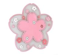 Dessous-de-plat Floral Décoratif pour Table(Pink 3pcs)