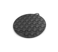Lacor - Dessous de plat magnétique 20 cm - Silicone - 4 aimants intégrés - Sans BPA - Noir