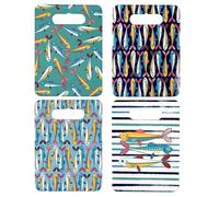 Dessous de Plat Planche à découper set de 4 Présentation Décoration POISSON Sardines