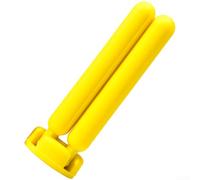 Dessous de plat pliable en silicone isolant thermique, 22 x 22 x 1,5 cm, antidérapant, résistant à la chaleur jusqu'à 230 °C, protecteur de comptoir de table de cuisine (jaune)
