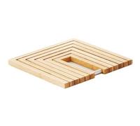 Dessous de plat - POINT VIRGULE - Pliable - En bambou - Mini 19x19x1.2cm