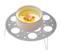 Dessous de plat pour ébullition - Support pliable de 6,89 x 1,77 pouces, grille de refroidissement en métal | insert polyvalent pour les opérations de service alimentaire, la cuisine quotidienne, les