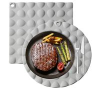 Dessous de plat pour la table, dessous de plat antidérapant avec épaisseur accrue - décorations de table, sets de table, pour maison, dortoir, hôtel, restaurant, appartement à louer boulangeries