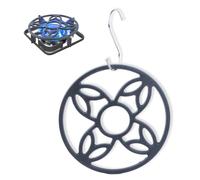 Dessous de Plat pour Plaque de Cuisson à gaz, Support de Travail en Fonte, réducteur d'anneau de gaz, Dessous de Verre décoratif en métal antidérapant pour Table de Cuisine 19 cm