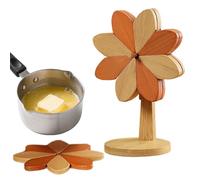 Dessous-De-Plat Pour Plats Chauds | Supports Antidérapants Moulin À Vent - Dessous De Plat Moulin À Vent Pour Casseroles Et Poêles Chaudes - Pour Décoration Maison Table Bureau Comptoir Tasse À Café C