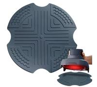 Dessous de Plat pour Portable Ninja Crispi Friteuse, Silicone Plat Compatible avec Ninja Crispi Air Fryer 4-en-1, FN101, Accessoires Ninja Crispy Résistant à la Chaleur