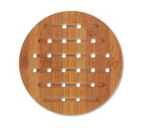 Dessous de plat rond Kian 20 cm - - Marron - Bois