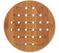 Dessous de plat rond Kian 20 cm - - Marron - Bois