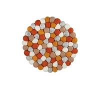 Dessous de plat rond Lana Ambra - - Multicolore - Laine