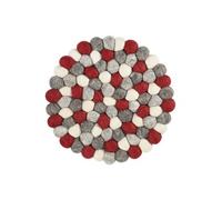 Dessous de plat rond Lana Ardesia - - Multicolore - Laine