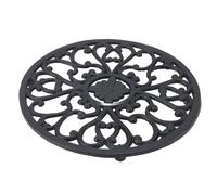 Dessous de Plat, Tapis de Dessous de Plat sculpté en Fer Forme Ronde Motif Vintage Multifonctionnel Dessous de Plat de Cuisine Moderne/590