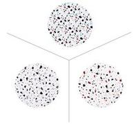 Table Passion – Dessous de plat Terrazzo 20 cm – Céramique multicolore – 1 modèle aléatoire