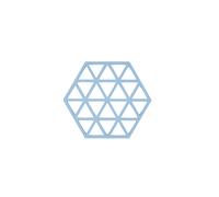 Dessous-de-plat Triangles en Silicone Bleu Zone Denmark
