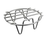 Dessous de plat vapeur en acier inoxydable - Accessoire de cuisine rond de 20 cm, plateau de cuisson surélevé, design en fil résistant à la corrosion | Compatible avec casserole autocuiseur pour œufs