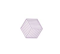 Zone Denmark - Dessous De Plat Hexagon en Silicone - Design GéoméTrique Moderne - Résistant À 250°C - Lave-Vaisselle - Dimensions 16 x 14 x 0,9 cm - Lupin