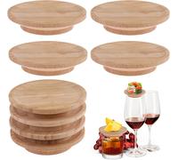 Dessous de Verre à Vin en Bambou pour Apéritif Vendos85