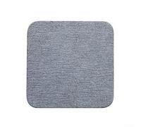 Dessous de verre absorbant en diatomite et plateau en pierre absorbant l'eau pour évier, matériau naturel pour une absorption rapide de l'humidité et une purification de l'air (gris foncé)