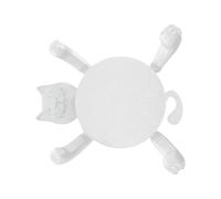 Dessous de verre avec motif de chats amusants - Pour les amateurs d'animaux de compagnie - Cadeau innovant