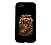 Dessous de Verre Crazy Clown Called Life Carnival Coque pour iPhone SE (2020) / 7/8