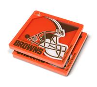 Dessous de verre de la série Logo 3D NFL Cleveland Browns de YouTheFan