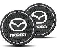 Dessous de verre de voiture, pour Mazda M2 M3 M5 M6 MX5 RX7 RX8 A8 CX9 MX6 R3 CX-5 CX-7 CX-8, porte-gobelet universel, antidérapant, accessoire d'intérieur de voiture - MZD