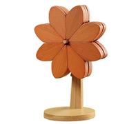 Dessous de verre en bois - Coussin chauffant naturel, plate-forme rustique, tapis en bois antidérapant, support chaud durable, protection de comptoir de ferme | Table de cuisine, bureau, bar, cuisine