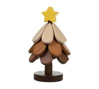 Dessous De Verre en Bois pour Arbre De Noël Résistant À La Empilable pour Décoration De Repas De Festival Et Accessoires De Cuisine Fournitures De Fête De Noël