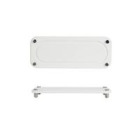 Dessous de Verre en Diatomite Absorbant L'eau avec Rainures, Porte-savon en Terre de Diatomées, Pierre Absorbant L'eau Facile à Nettoyer pour Salle de Bain, Hôtel, Maison(Ellipse blanche)