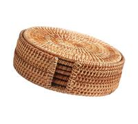 Dessous De Verre en Fibres Végétales Lavables À L'épreuve Coussin Isolant pour Boissons Dessous De Plat en Biologique Essentiel pour La Cuisine