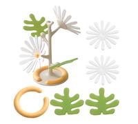 Dessous de verre en forme de - Sets de table isolants - Dessous de verre antidérapants en silicone | Pour plats chauds, assiettes, bols, tasses, théières, table à manger, comptoir de cuisine