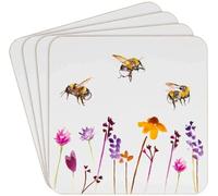 Dessous de Verre en liège résistant à la Chaleur Motif Abeilles animées par Jennifer Rose Gallery