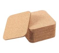 Dessous de verre en liège, rond carré, tapis en liège, simple tapis isolé en céramique, set de table 10 feuilles