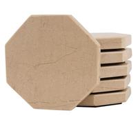 Dessous de Verre en marbre Radicaln Star 3,5" Pouces Ensemble de sous-Verres Faits à la Main Verona pour Table à Manger Support de sous-Verre pour Porte-gobelet et Accessoires de Bar à café