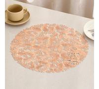 Dessous De Verre en PVC À Motif Papillon Creux, Set De Table De Style Occidental Et Européen