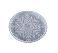 Dessous de verre en silicone avec motif de fleurs irrégulières pour décoration de table, tapis de tasse élégant, moule créatif en silicone