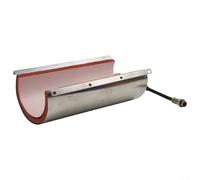 Dessous de verre en silicone pour sublimation, tampon de transfert thermique pour impression de tasses, compatible avec les tasses coniques de 255,1 g, 325 ml, 340,2 g, 481,9 g, dessous de verre chaud