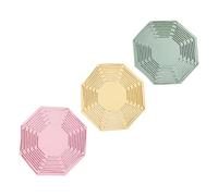 Dessous de verre en silicone résistant à la chaleur et extensible | Porte-bouteilles en silicone pour maison, bureau, salon, cuisine, bar, table, salle à manger, fête, boissons, thé, lait