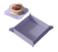 Dessous de verre en silicone - Tapis pliable magnétique 2 en 1 Plateau de service imperméable antidérapant résistant à la chaleur | Restaurant Camping Pique-nique Grill Véhicule de loisirs Rv manique