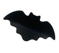 Dessous de verre fait maison pour Halloween, dessous de verre en forme de chauve-souris, tapis acrylique pour tasse de chauve-souris, tapis de cuisine d'Halloween, décoration d'écrivain