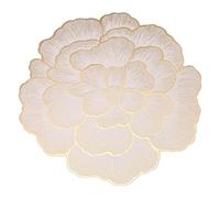 Dessous de verre floral - Sets de table résistants à la chaleur | Sets de table antidérapants en PVC résistant à l'eau pour décoration de centre de table de mariage