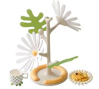 Dessous de verre floral | Sous-verres floraux de protection contre la chaleur - Sous-verres antidérapants en silicone, boissons et théières adaptés à la table à manger et au comptoir de cuisine de la